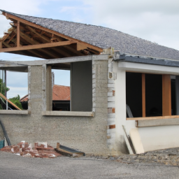 Extension de maison avec chambre d'amis Marignane